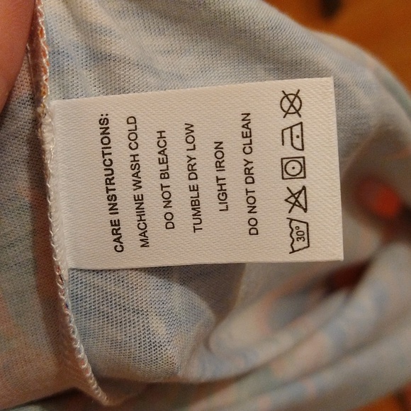 NWT Made with Love peach sleeveless dress Sz M - Picture 8 of 8